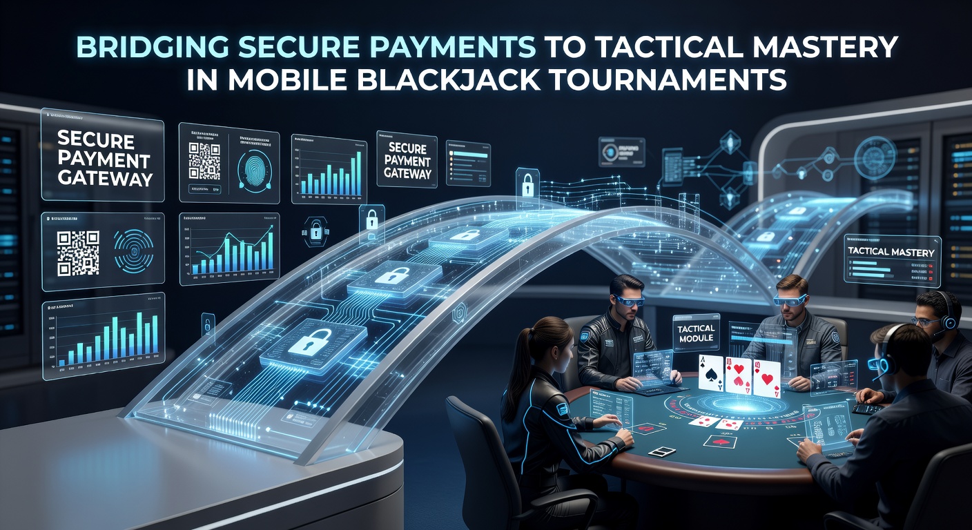 Mobile blackjack tournament interface displaying encrypted payment gateways and real-time balance updates