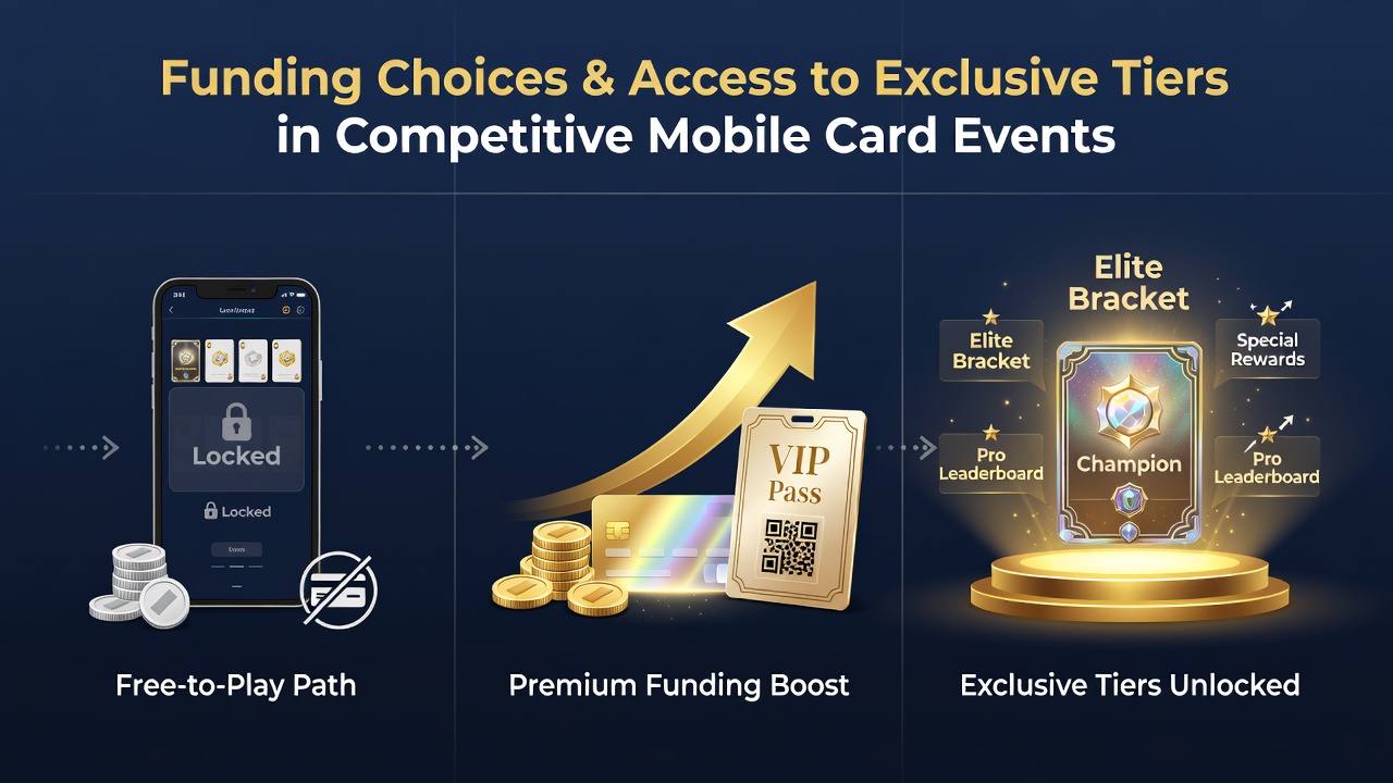Tournament leaderboard displaying exclusive tier benefits alongside funding milestone indicators